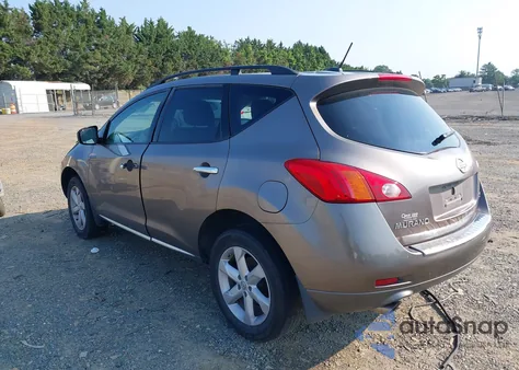 2010 Nissan Murano Sl z USA, uszkodzony, nr VIN JN8AZ1MU4AW000308